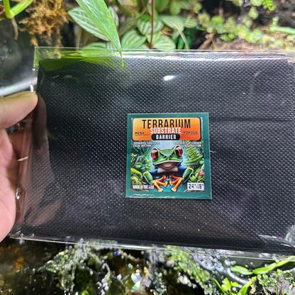 Reptile Substrate Liner for Terrarium, 24"x18" Substrate Guard Mesh