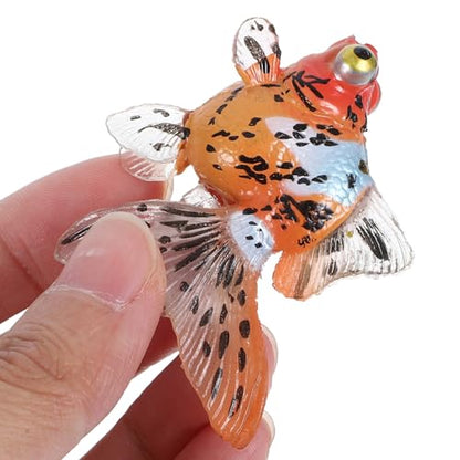 Toyvian Safe Lightweight Plastic Fish Model Toys Goldfish Simulation for Boys and Girls Education