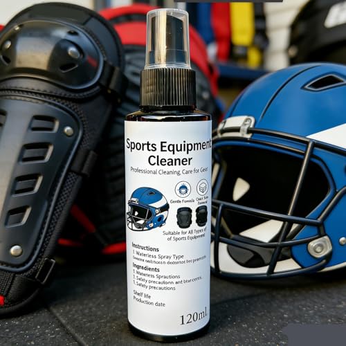 Boxing Glove Cleaner 120ml Sports Equipment Freshener Spray | Shoe Odor Eliminator for Boxing Yoga Gym Hockey Baseball Home Gloves Cleats Sneaker Helmet