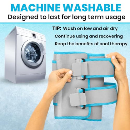 Vive Elbow Ice Pack Wrap - Ultra Cold Gel Ice Pack for Injuries Reusable | Elbow Support Compression for Cold/Hot Therapy - Adjustable for Men/Women, Sports Recovery, Arthritis, Tendonitis Pain Relief - style: Ice Pack