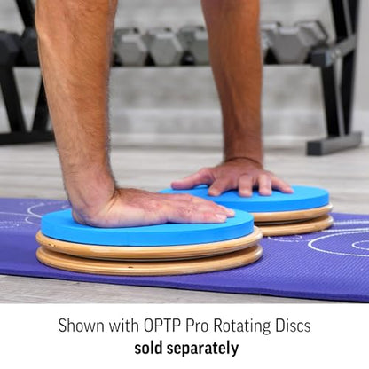 OPTP Foam Disc Pads – Soft Foam Balance Pad Set, USA Made, 10 1/2"