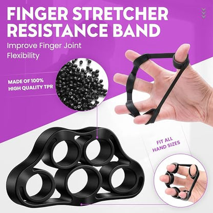 Hand Gripper Strengthener, Adjustable Resistance 22-220Lbs (10-100kg) Forearm Exerciser, Grip Strength Trainer for Muscle Building & Injury Recovery, Aerobic Hands