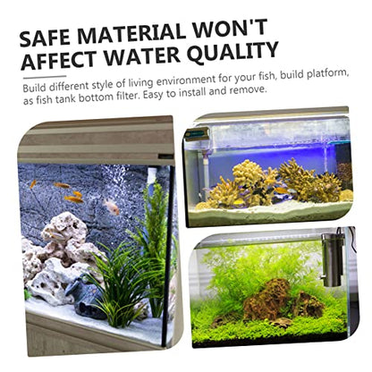 Toddmomy 6Pcs Fish Tank Divider Isolation Board Mesh Divider for Aquarium Fish Separation for Breeding and Isolation Reliable Pe Material