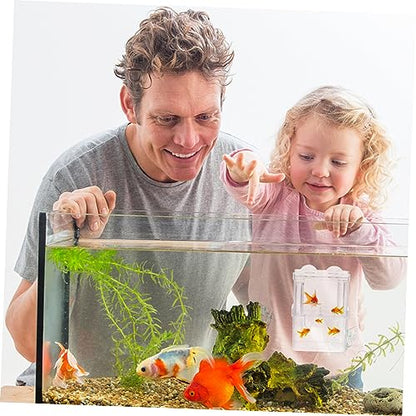 3pcs Juvenile Hatching Box Fish Tank Accessory Juvenile Fish Breeding Case Hatchery for Fish Tank Hatching Incubator Tank Hatchery Incubator Fish Container