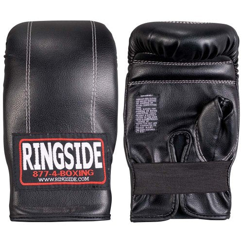 Ringside Econo Traditional Synthetic Leather Bag Gloves Mitts for Boxing Training Workout Men & Women - size: Standard