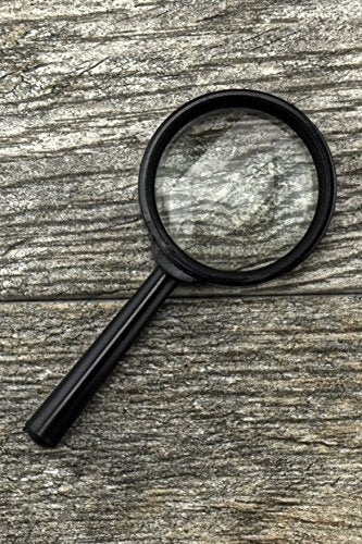 SE 5x Handheld Magnifier, 2" Glass Lens Dia. - MH7005C