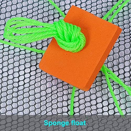 Foldable Fishing Net Hand Casting Cage Crab Net for Fish Shrimp Minnow Crayfish Crab - size: Big-Diameter:39.4inch/100cm