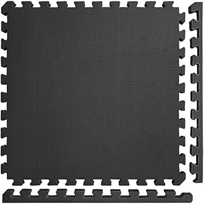Meister X-Thick 1.5" Interlocking EVA Foam Mats - BK - 36 Tiles (144 Sqft) - color: Black, size: 36 Tiles (144 Sqft)