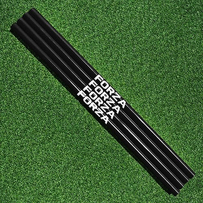 FORZA Agility Poles & Clips | Create Your Own Hurdles - 8 Color Options - color: Black, style: Poles & Clips