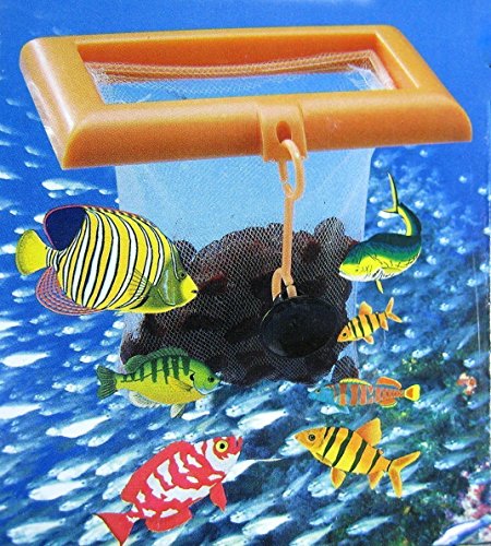 Aqurium Meshed Feed Flexible Fish Feeding Net Tropical