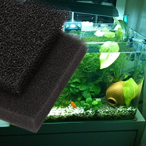 Fish Tank Filter Foam, Large Block Filter Foam Aquarium Sponge Pads 100x12x2cm