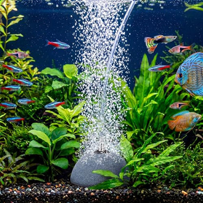 12 Pcs Aquarium Air Stones 3.9 Inch Pond Air Stone Bread Mineral Airstones Bubble Fish Tank Airstone Oxygen Diffuser for Aquarium Fish Tank Bucket Pond and Dwc Reservoir - size: 10 cm/ 3.9 inch