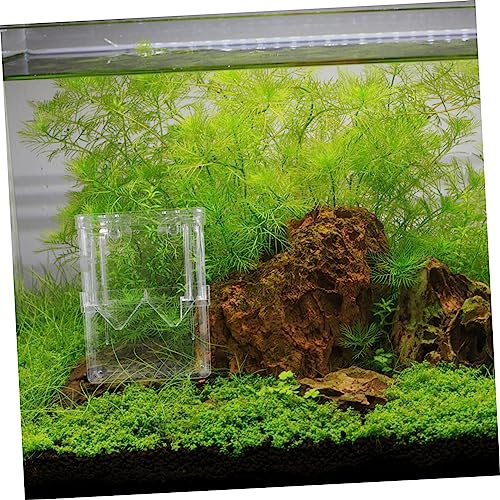 ORFOFE Separation Container 2pcs Fish Tank Nursery Box Guppy Breeding Box Fry Hatchery Incubator Practical Design