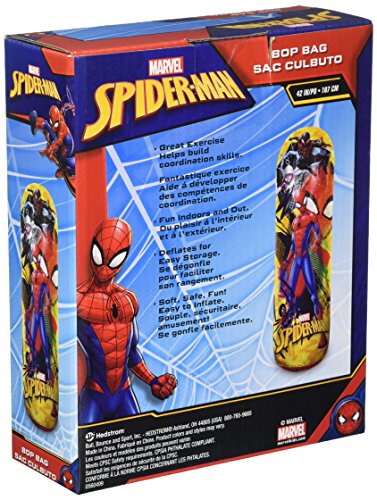 Hedstrom Spiderman Bop Bag Inflatable Punching Bag, 42 Inch - color: Spiderman Style 1, size: 42" Bop Bag