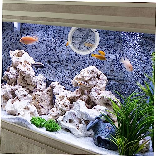 GANAZONO 2pcs Strainer for Aquarium Cleaning Food Grade Mesh Fish Tank Household Use Mesh Safe for Fresh Aquariums Practical Design for Easy Holding