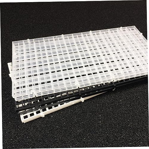 Happyyami 6pcs Aquarium Isolation Panel for Fish Tank Easy to Install and Remove Divider for Breeding and Separation Plate for Fish Tank Supplies