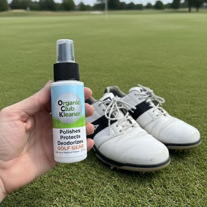 OCK Organic Golf Club & Gear Cleaner, Polish and Shoe Deodorizer 2oz Fluid Spray