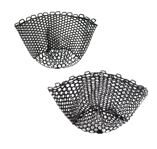 Pack of 1 Silicone Fishing Net Head Durable Fly Fishing Replacement Mesh Net Depth Mesh Landing Net Fishing Accessory Tool