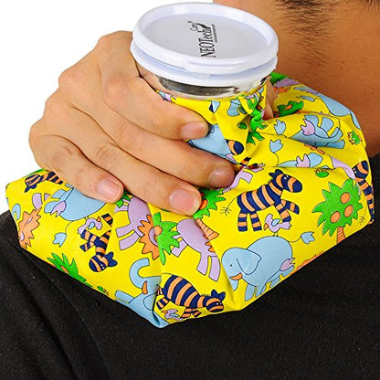 Neotech Care Ice Bag with Screw Top Lid (Feathers Design, 11 inch) - color: Feather, size: 11 Inch
