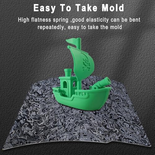PEY (Camouflage & Ripple) 3D Printer Print Bed Spring Steel Build Pate Compatible with Bambu X1 / X1C / X1E / P1P / P1S / A1