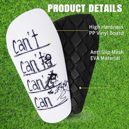 TOMIYO Soccer Shin Guards with Socks Kids 10-12 Calf Protective Equipment - color: Can't, size: Small