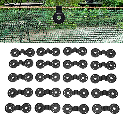 Heavy Duty Tarp Clips, Lock Grip PP Durable, Tarp Clamps, 20 PCS Set for Garden, Patio, Awning, Mesh Fabric, Car Covers, Boat Covers, Tents, Outdoor Events, Homeowners, Campers, Ev