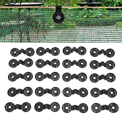 Heavy Duty Tarp Clips, Lock Grip PP Durable, Tarp Clamps, 20 PCS Set for Garden, Patio, Awning, Mesh Fabric, Car Covers, Boat Covers, Tents, Outdoor Events, Homeowners, Campers, Ev