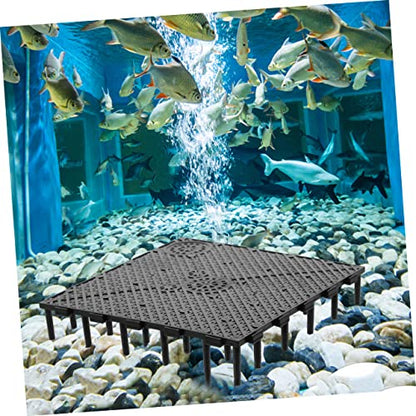 Toddmomy 5pcs Aquarium Isolation Board Fish Tank Divider Trays for Bottom Filtration Flexible Installation for Breeding and Water Clarity Fish Tanks