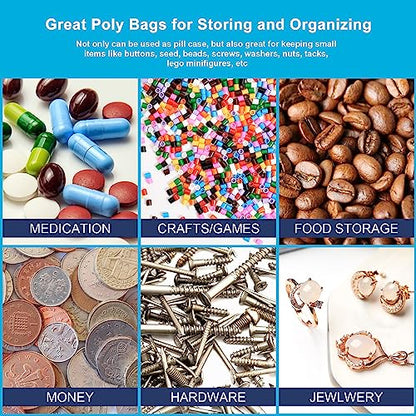 4''x 6'', (Pack of 200) 2 mil Clear Plastic Reclosable Zip Poly Bags with Resealable Lock Seal Zipper for Photo, Jewelry, Bakery, Treats, Treats, Travel, Storage, Packaging & Shipping - size: 4" x 6"