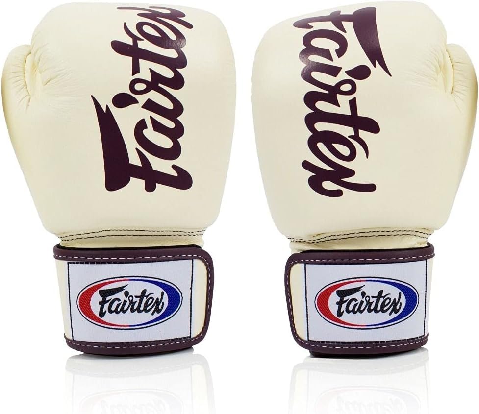 Fairtex BGV19 Deluxe Tight-Fit Gloves - color: Khaki, size: 12 oz