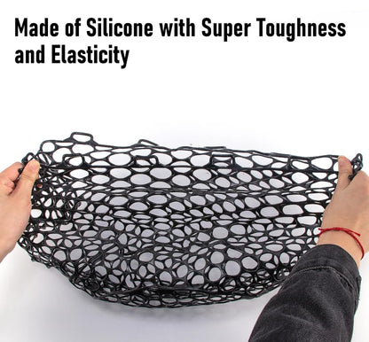Pack of 1 Silicone Fishing Net Head Durable Fly Fishing Replacement Mesh Net Depth Mesh Landing Net Fishing Accessory Tool