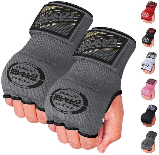 FARABI Kids Hybrid Boxing Inner Gloves Punching Boxing Gloves - color: Grey