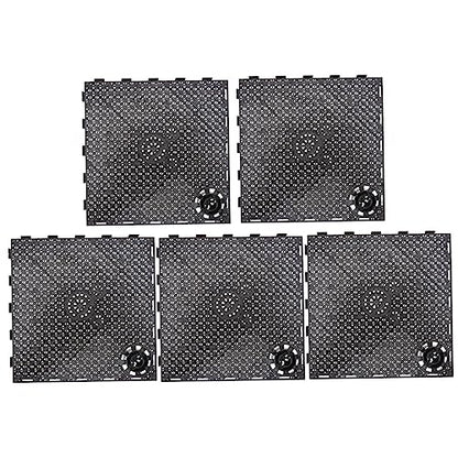 Happyyami 5pcs Fish Tank Filter Plate Aquarium Filtering Egg Crate Divider Fish Tank Board Betta Fish 40 Gallon Fish Tank Fish Tank Filtering Board Filters Grid Plastic Substrate