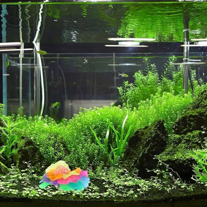 SUPVOX Lifelike Silicone Aquatic Plant Ornament Purple Simulation Water Plant for Fish Tank Decoration for Home and Office Aquarium