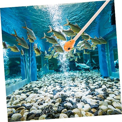 Safe Wooden Betta Fish Training Stick Compact Aquarium Toy for Betta Fish Versatile Accessory