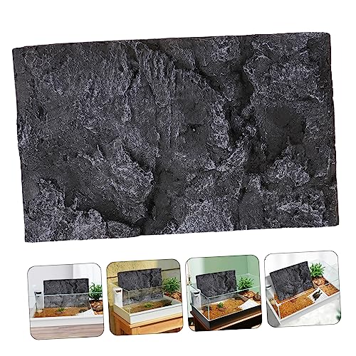 Reptile Tank Background Board 3D Natural Stone Tile Turtle Decor Fish Tank Wall Decor