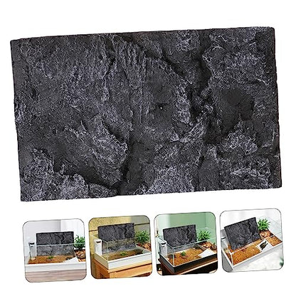 Reptile Tank Background Board 3D Natural Stone Tile Turtle Decor Fish Tank Wall Decor