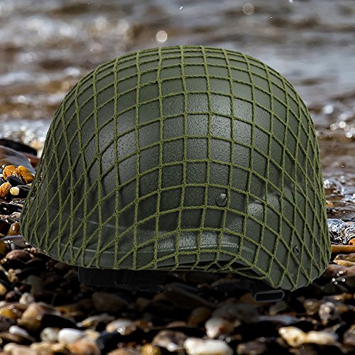 Acogedor Army Green Nylon Helmet Net Cover for M1 M35 M88
