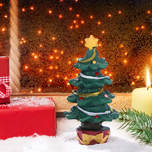 POPETPOP Christmas Aquarium Decoration Creative Resin Oranment Christmas Tree Fish Tank Decoration Fish Tank Tree Aquarium Accessories for Betta