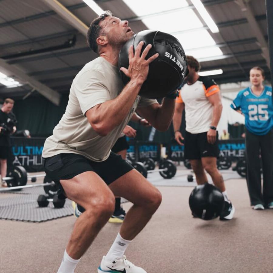 FORZA Wall Ball [6.5LBS-33LBS] | Durable Exercise Balls for Strength & Power Training - Available Individually or as a Set - size: Half Set [9lb - 26.5lb]