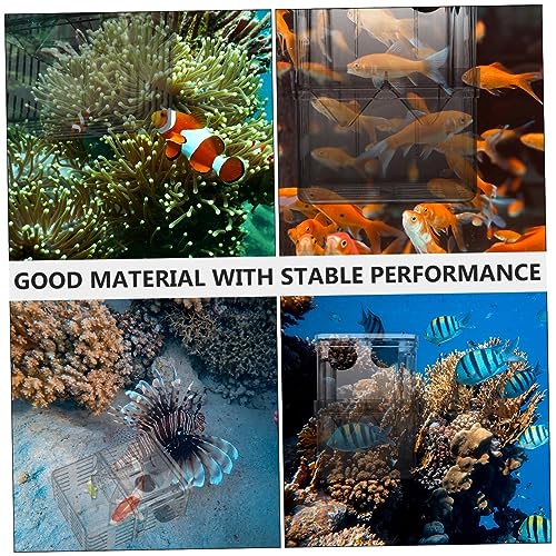 Yardwe 2pcs Fish Breeding Box Aquarium Hatching Incubator Separation Container