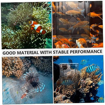 Yardwe 2pcs Fish Breeding Box Aquarium Hatching Incubator Separation Container