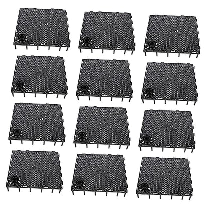 Toddmomy 12pcs Aquarium Isolation Plates Divider Boards for Fish Tank for Breeding and Water Filtration Easy to Install Expandable Strong Support