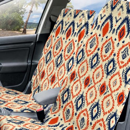 Hahafelt 2 Pack Car Seat Towel Cover with Storage Bag, Aztec Artisans - style: Aztec Artisans
