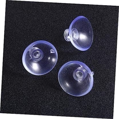 Happyyami 20pcs Cup Clamps for Fish Tank Hose Clip Bracket Holder Easy to Install Aquatic Accessories for Aquariums Practical Design for Air Pump Tubes