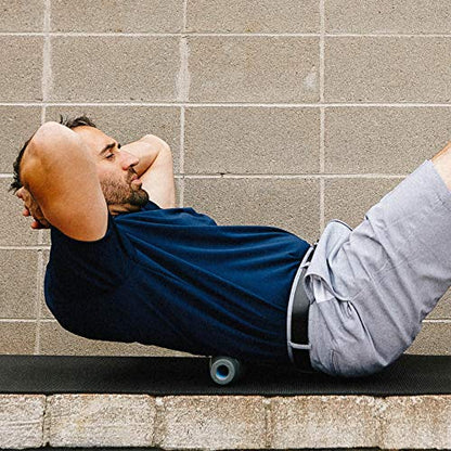 RAD Helix – Compact High-Density Exercise Foam Roller – Deep Tissue Myofascial Release for Back, Quads, Hamstrings & More – Muscle Recovery Tool for Stretching & Mobility