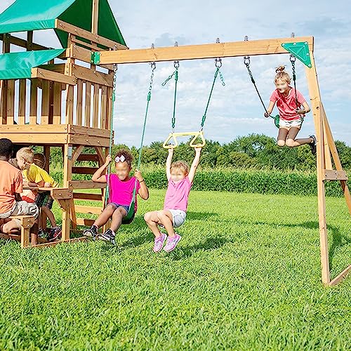 SELEWARE 2 Pcs Stainless Steel Bearing Swing Hangers Heavy Duty Swing Hooks | 5" x M2/5" Swing Bolt for Wood and Steel Beam, Swing Sets Hardware for Hammock, Yoga, Porch Swing, Heavy Bag, 1500LB Capacity - color: 2 Pack Bearing Hangers (5" X M2/5" Threade