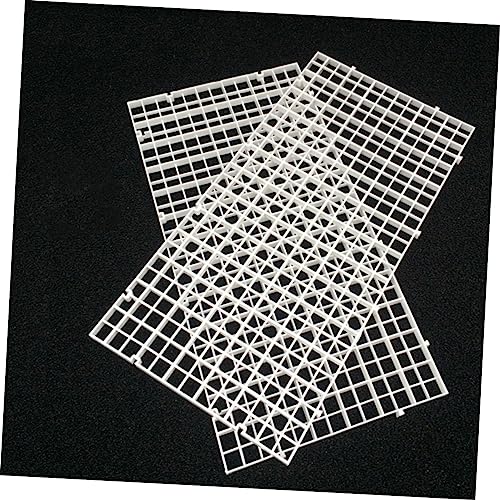 Happyyami 6pcs Aquarium Isolation Panel for Fish Tank Easy to Install and Remove Divider for Breeding and Separation Plate for Fish Tank Supplies