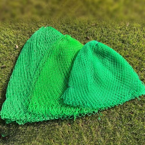 KALLORY Fishing Landing Net Replacement Head with Thick Mesh, Multi-use Outdoor Fish Catching Supply, Blue Green Sturdy Fishing Land Net for Freshwater and Saltwater Anglers