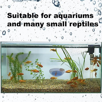 2Pcs Egg Shaped Frog Habitats with Suction Cups - Cute Frog Terrarium & Dish Holder, Ideal for Tree Frogs, Toads & Tadpoles
